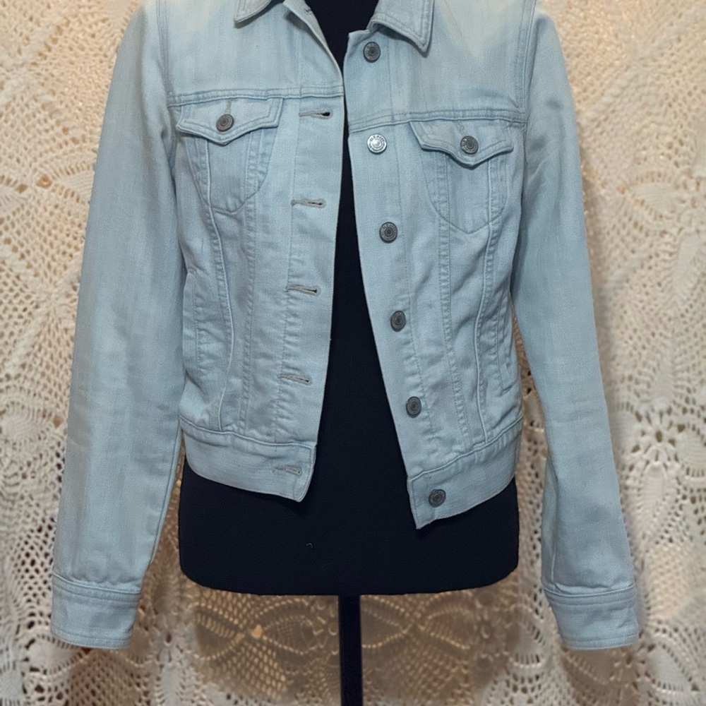 Old Navy Blue Jean Jacket Classic Denim Style